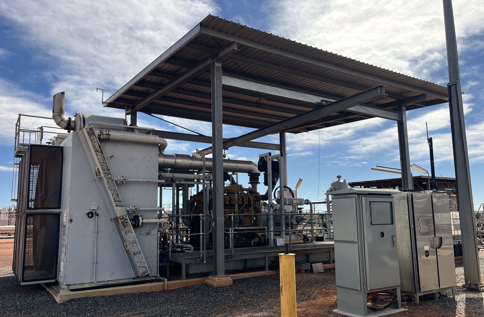 Gas Compressor Control Panel Replacement